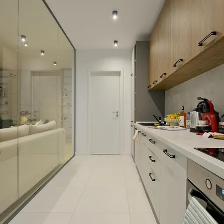 Daire Tropics 1br Cozy Modern Entire Nuscocity Fast Wifi And Balcony Bükreş