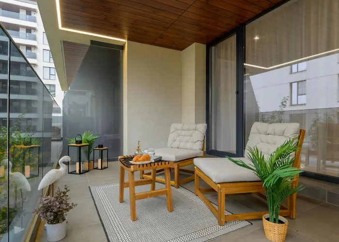 Tropics 1br Cozy Modern Entire Nuscocity Fast Wifi And Balcony דירה *